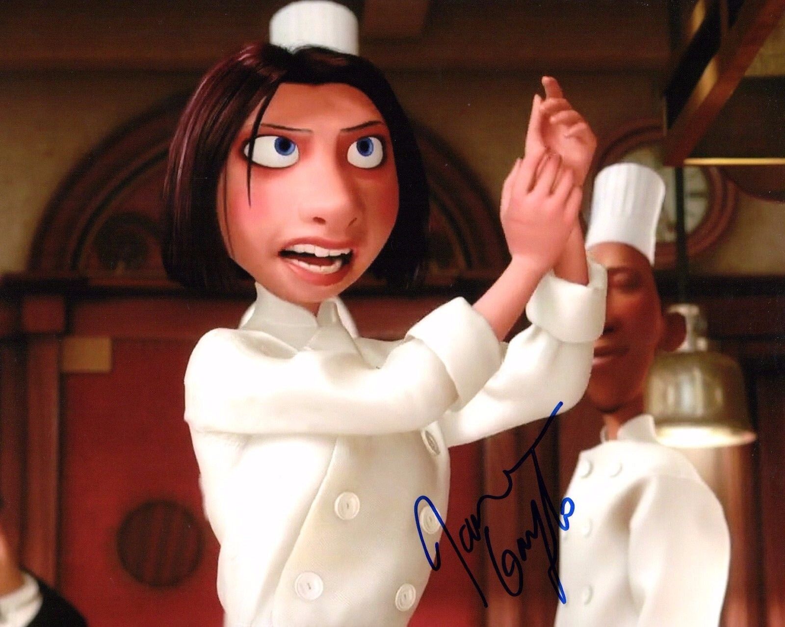 GFA Ratatouille Colette * JANEANE GAROFALO * Signed 8x10 Photo Poster painting PROOF AD3 COA