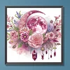 Moon Rose-Special Shaped Diamond Painting