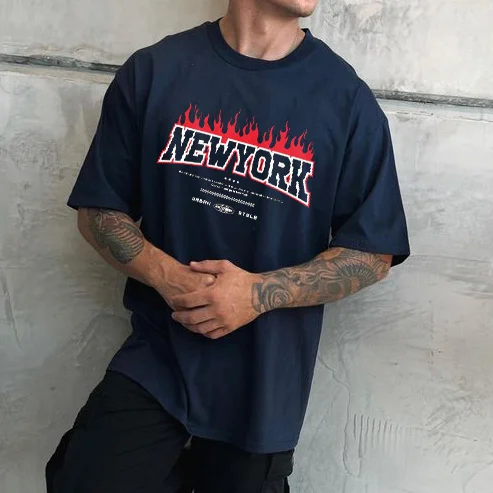 New York Oversized Short Sleeve T-Shirt