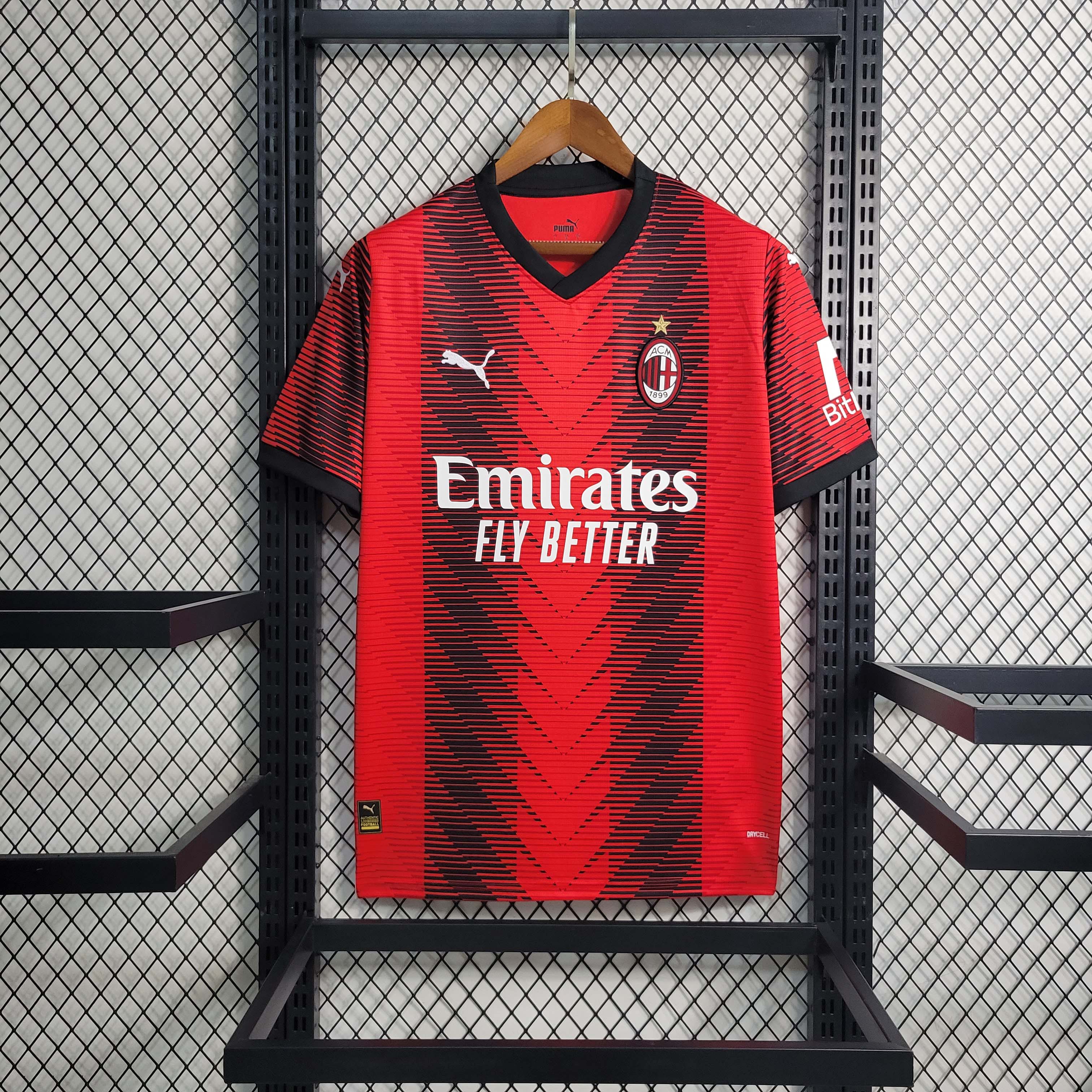 2023-2024 AC Milan HomeFootball Shirt 1:1 Thai Quality