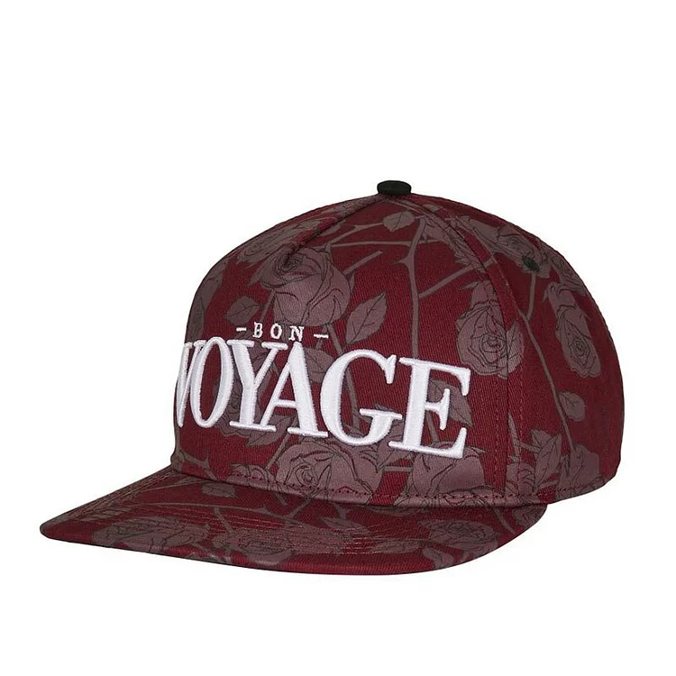 PANGKB Brand WL Bon Voyage Roses CAP hip hop snapback hat for men women adult outdoor casual sun baseball cap