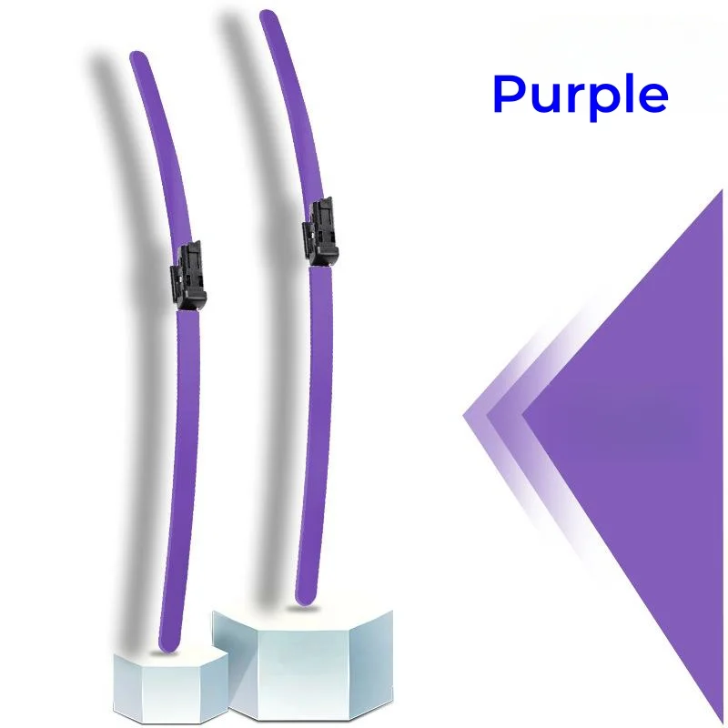 Car brand customized color boneless wipers（2PCS）