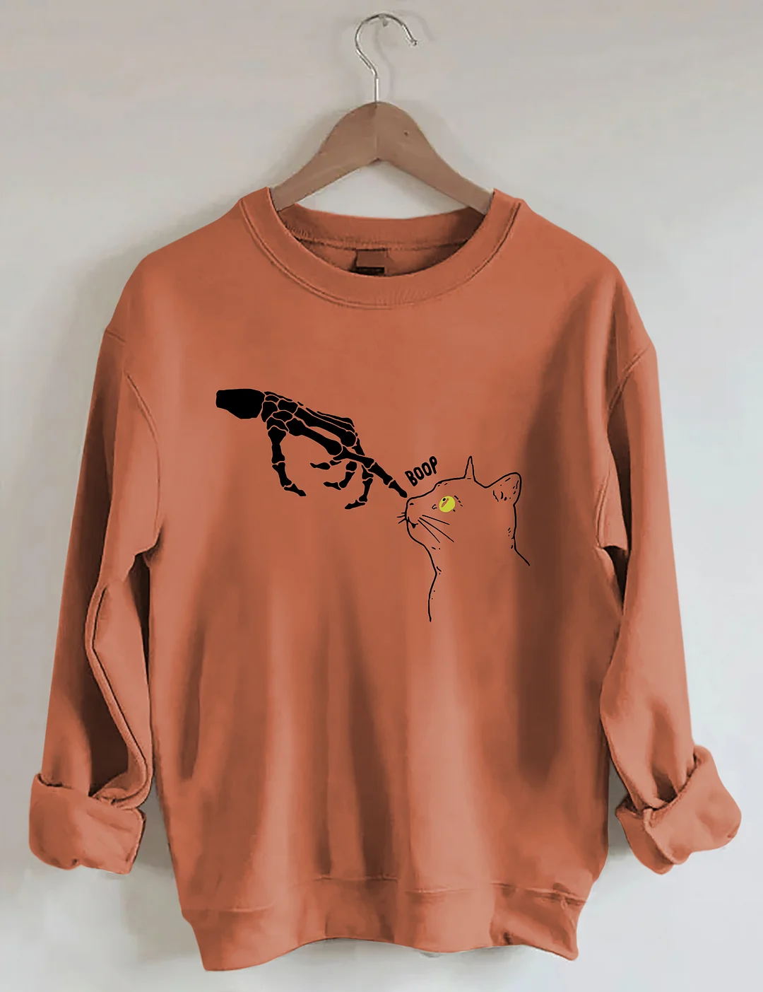 Skeleton Cat Sweatshirt