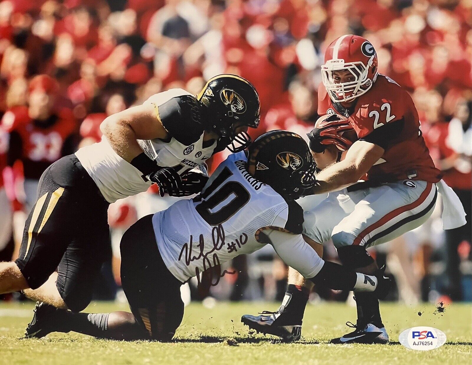 Kentrell Brothers Signed Autographed Missouri Tigers 8x10 Photo Poster painting PSA/DNA