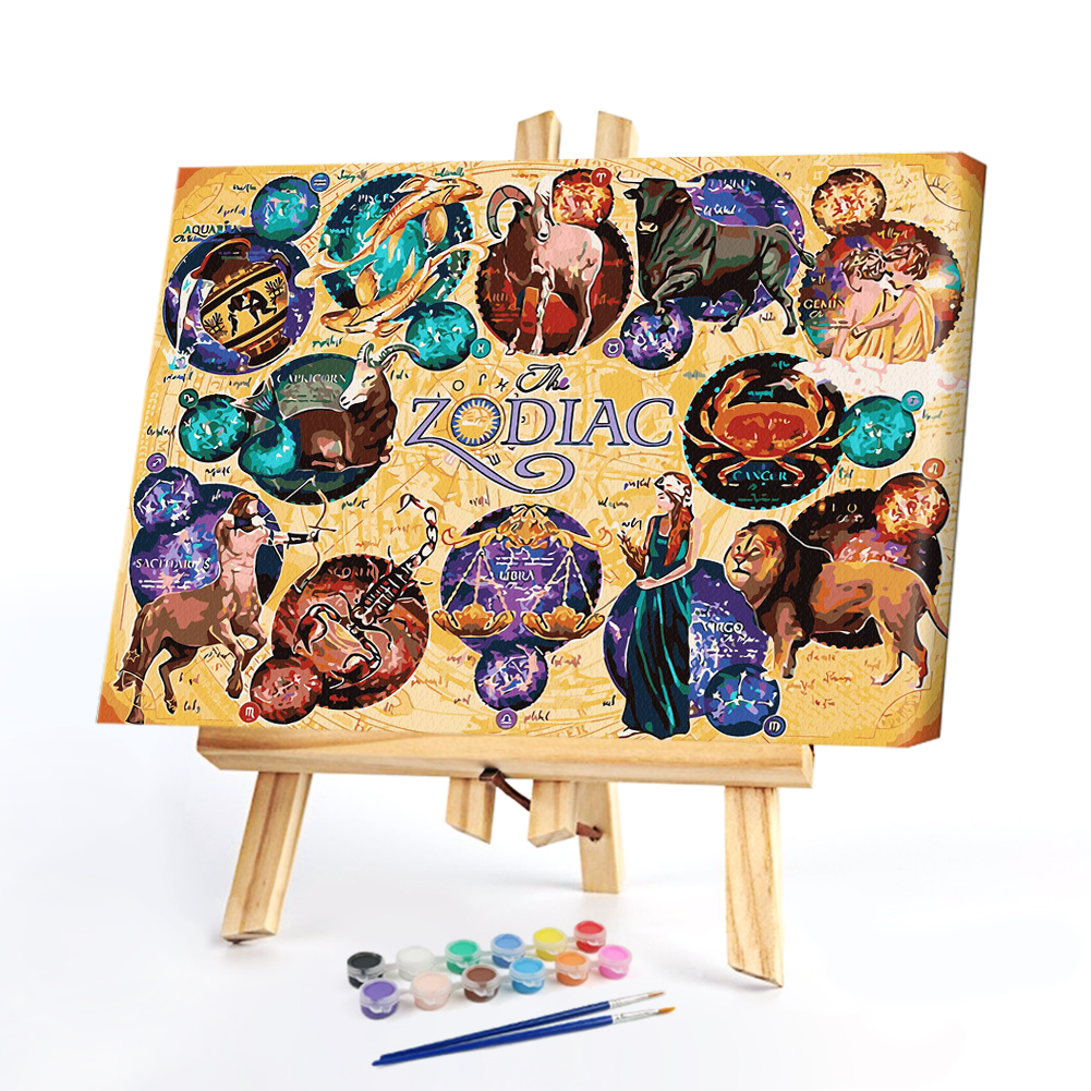 

40*50CM Paint By Numbers-Zodica, 501 Original