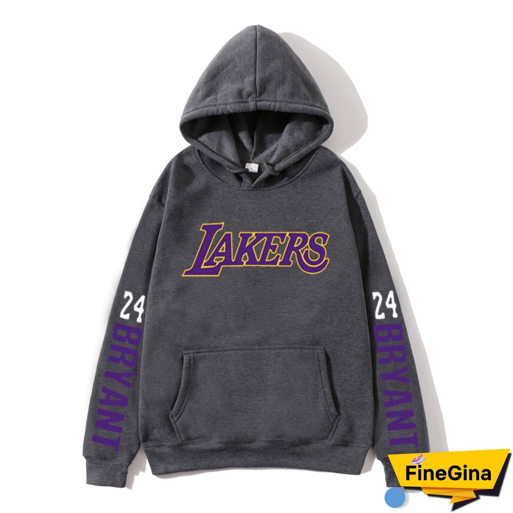 Nba Sweatshirt Lakers Bryant 24 Men's And Women's Sweatshirt