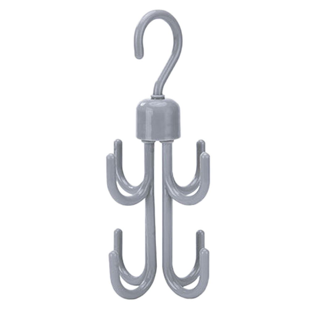 

360 Degree Rotatable Hanger Double Layer Hook, Grey, 501 Original