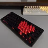 &ldquo;Love&rdquo; transparent side-engraved translucent keycaps OEM height Wooting ATK68 magnetic axis PC translucent keycaps