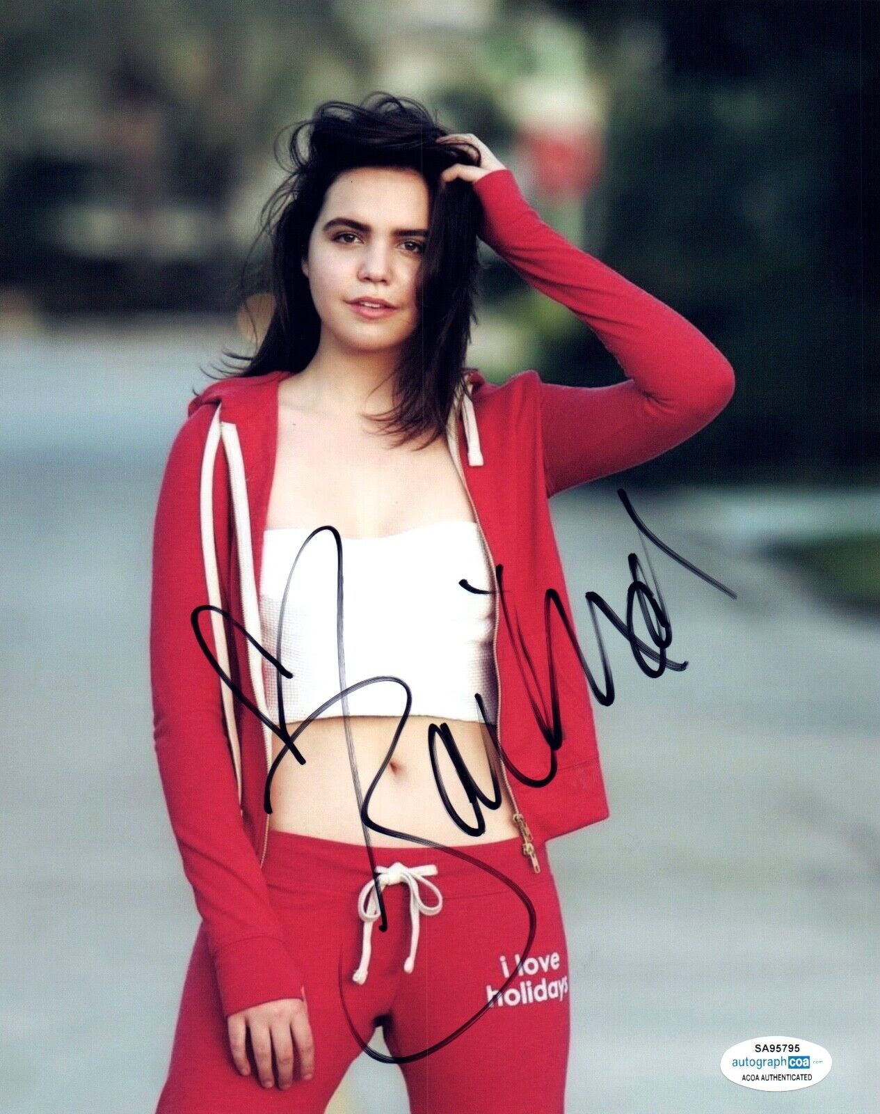 Bailee Madison Signed 8x10 Photo Poster painting Don't Be Afraid of the Dark Actress ACOA COA