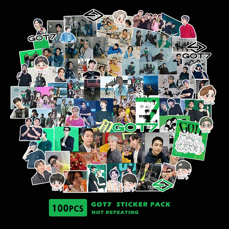 GOT7 100 Sheets IS OUR NAME Stickers