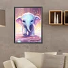 Diamond Painting-DIY Round Drill Garden Elephant