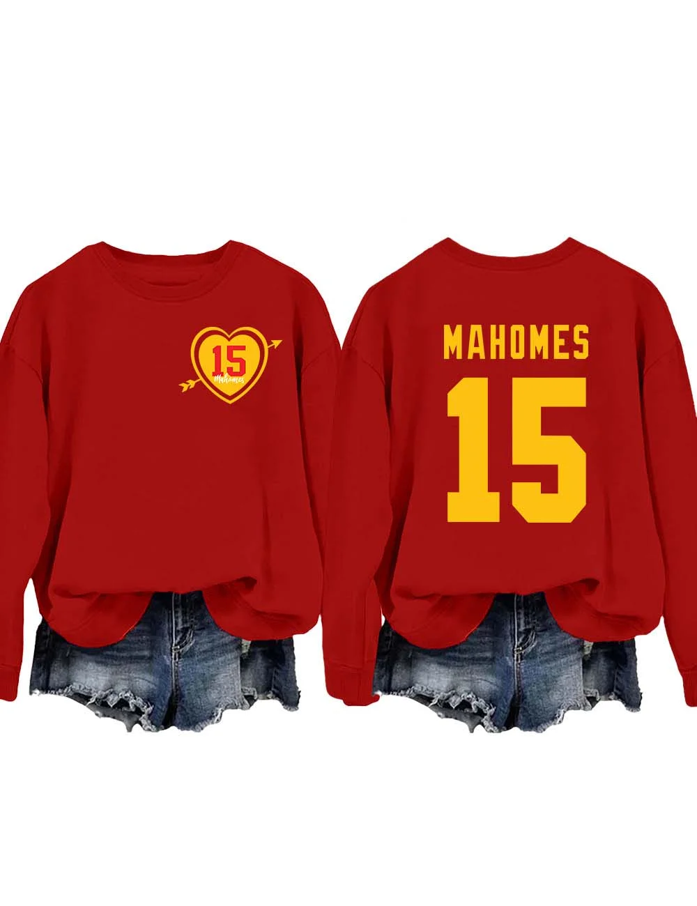 Mahomes 15 Chiefs Sweatshirt