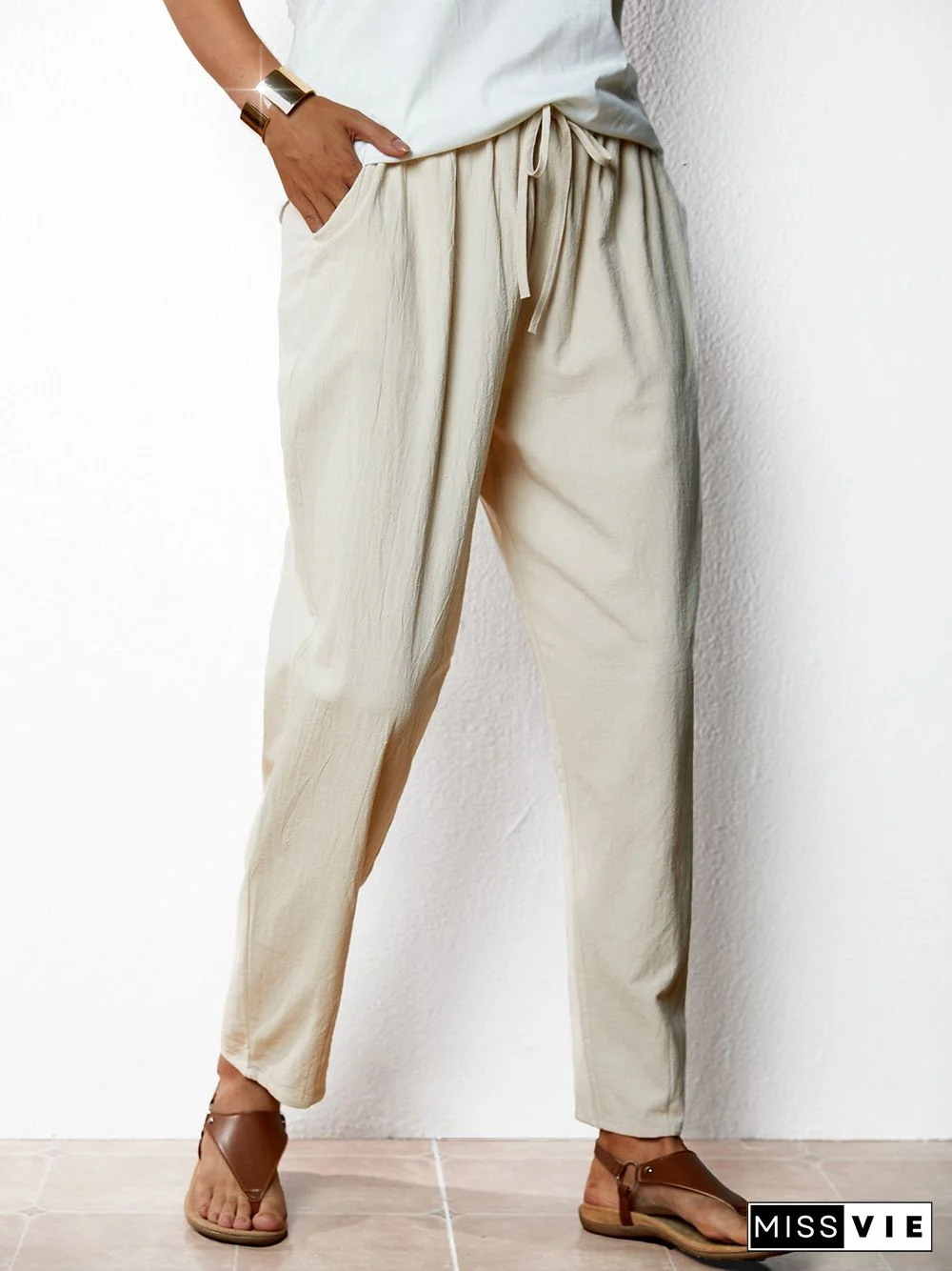 Casual Cotton Pants