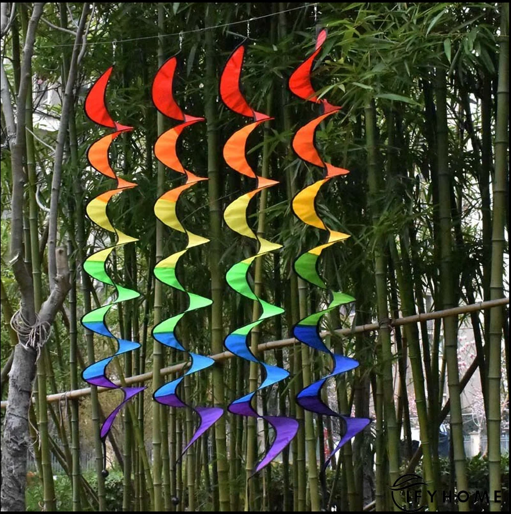 Rainbow Spiral Windmill Colorful Wind Turntable | IFYHOME