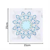Flower Clock  | Crystal Rhinestone  | Full Round Diamond Painting Kits