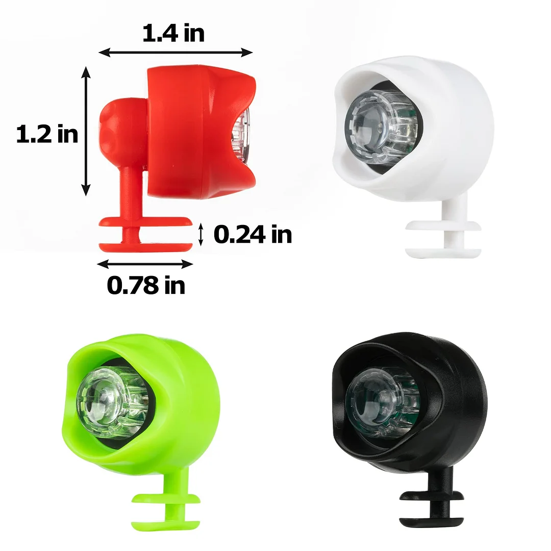 Croc lights - Made of High-quality ABS Plastic for Adults and Kids
