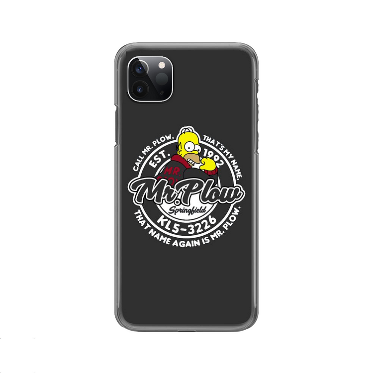 Mr Plow KL5 3226, The Simpsons iPhone Case