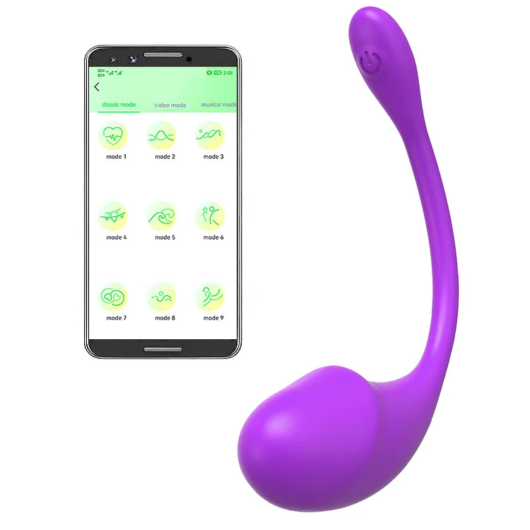 Wearable Vibrating Egg Vibrator with App Control W2