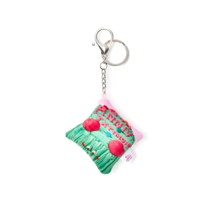 TXT PPULBATU X LG TWINS Face Plush Keyring