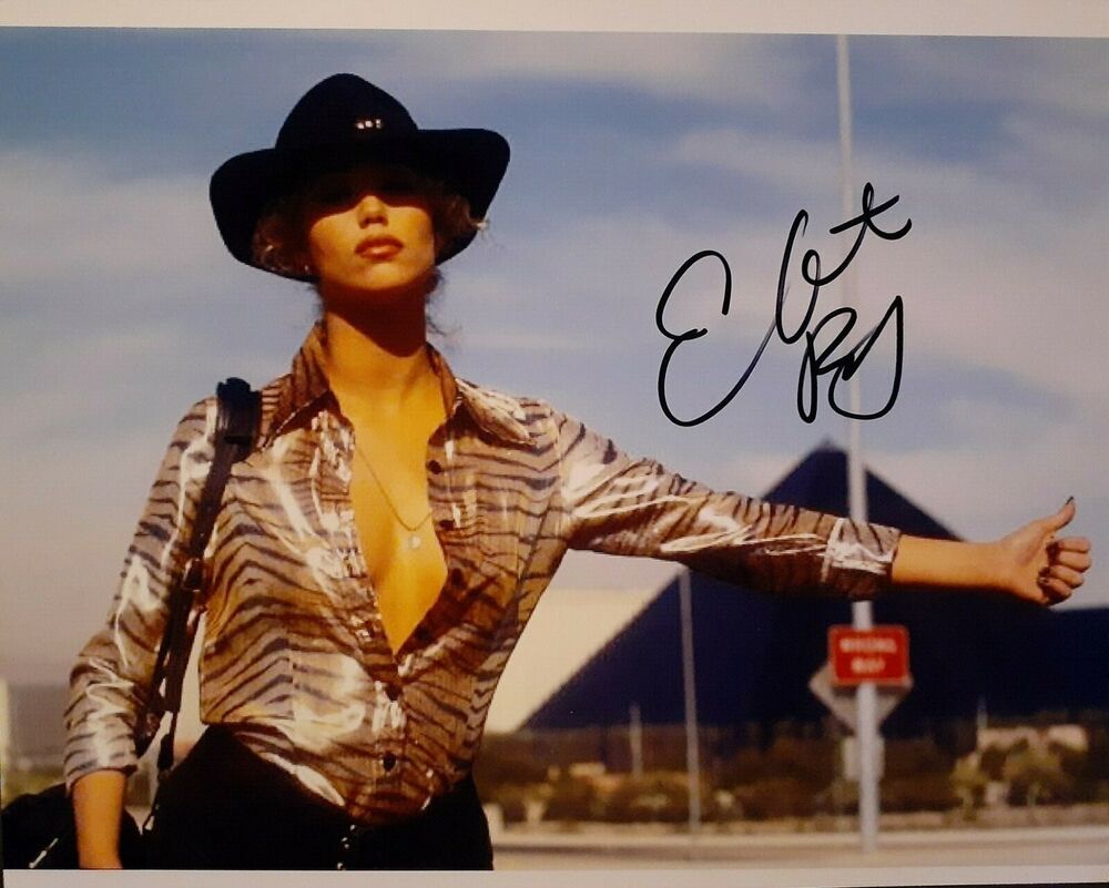 Elizabeth Berkley signed 8x10