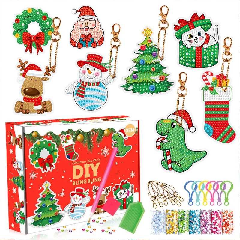 Design Christmas Diamond Painting Sticker Kit