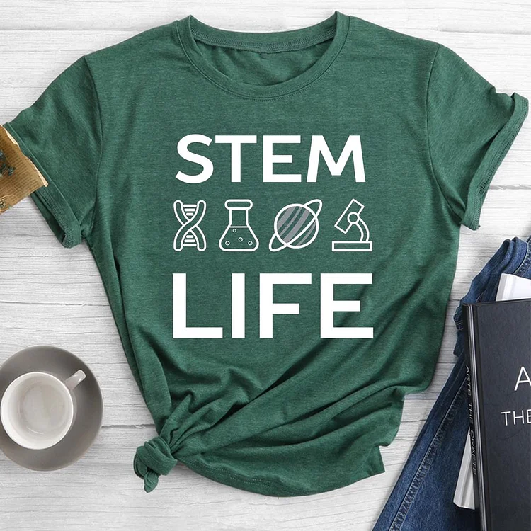 STEM Life Round Neck T-shirt