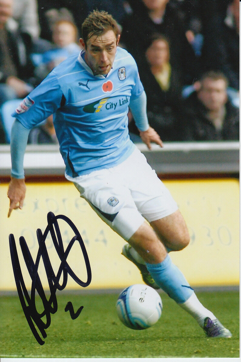 COVENTRY CITY HAND SIGNED RICHARD KEOGH 6X4 Photo Poster painting.