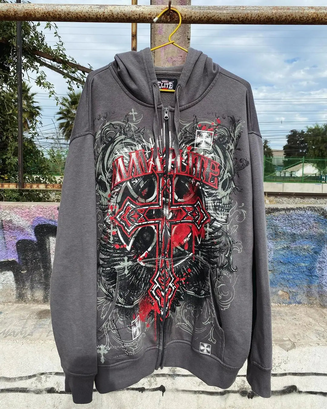 Aonga 90s Streetwear Woman Hoodie Y2k Fashion Trend Pullover Simple Long Sleeved Lettered Loose Sweater Loose Retro American Pure Cotton Fashion aonga