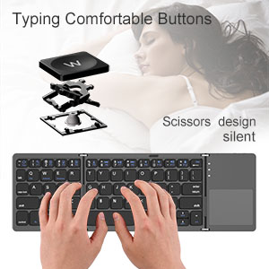 Scissor key design