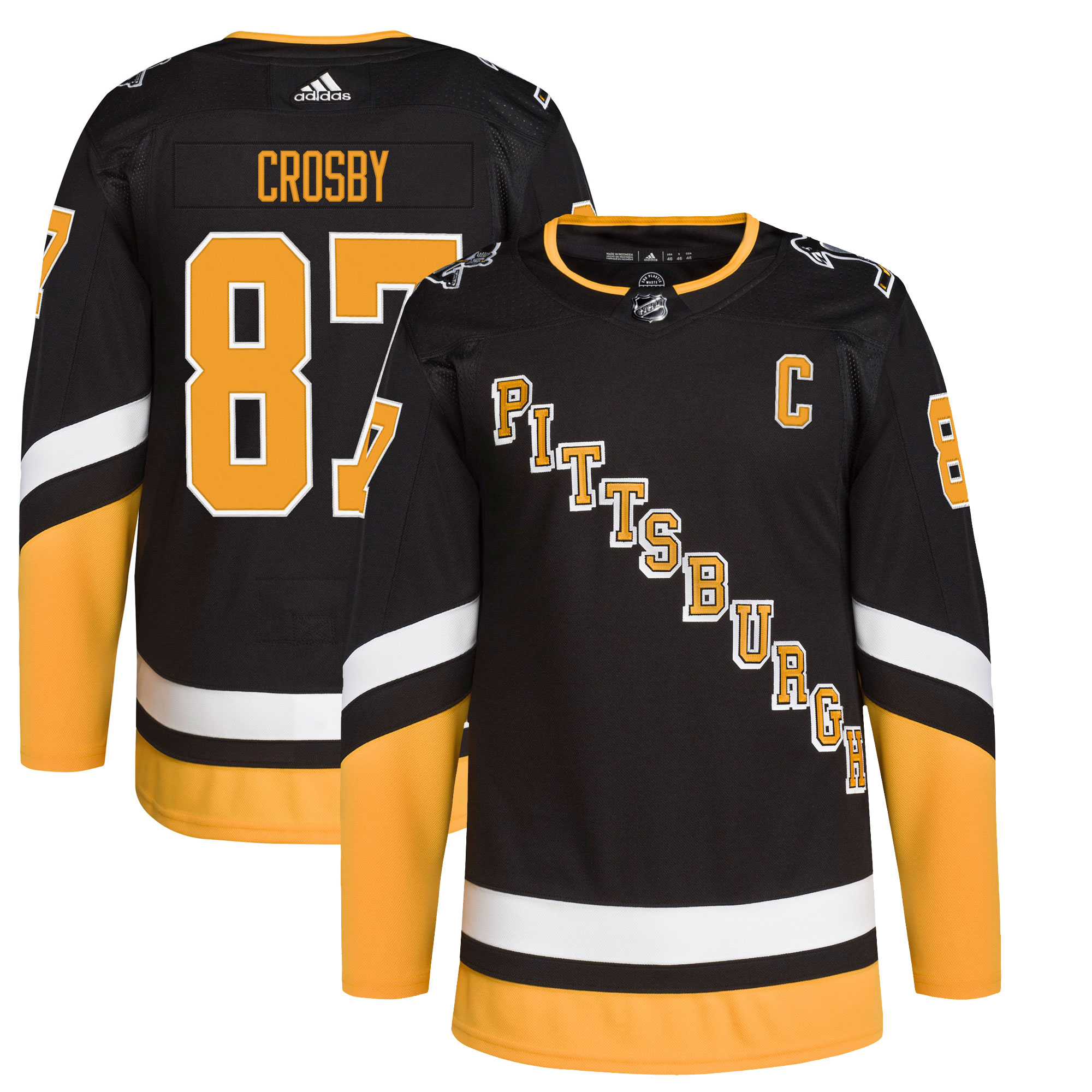 Sidney Crosby Pittsburgh Penguins  Alternate Primegreen    Jersey – Black mysite