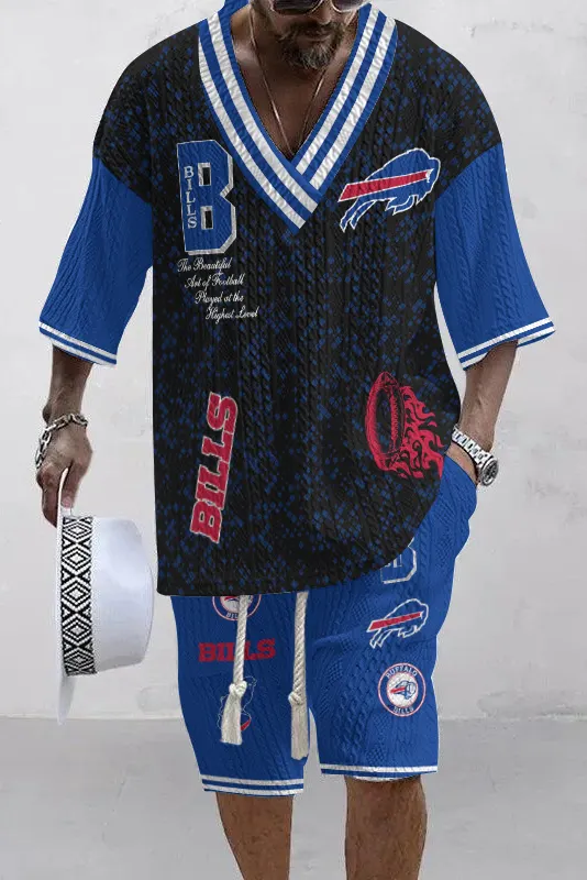 Buffalo Bills Limited Edition Top And Shorts Two-Piece Suits