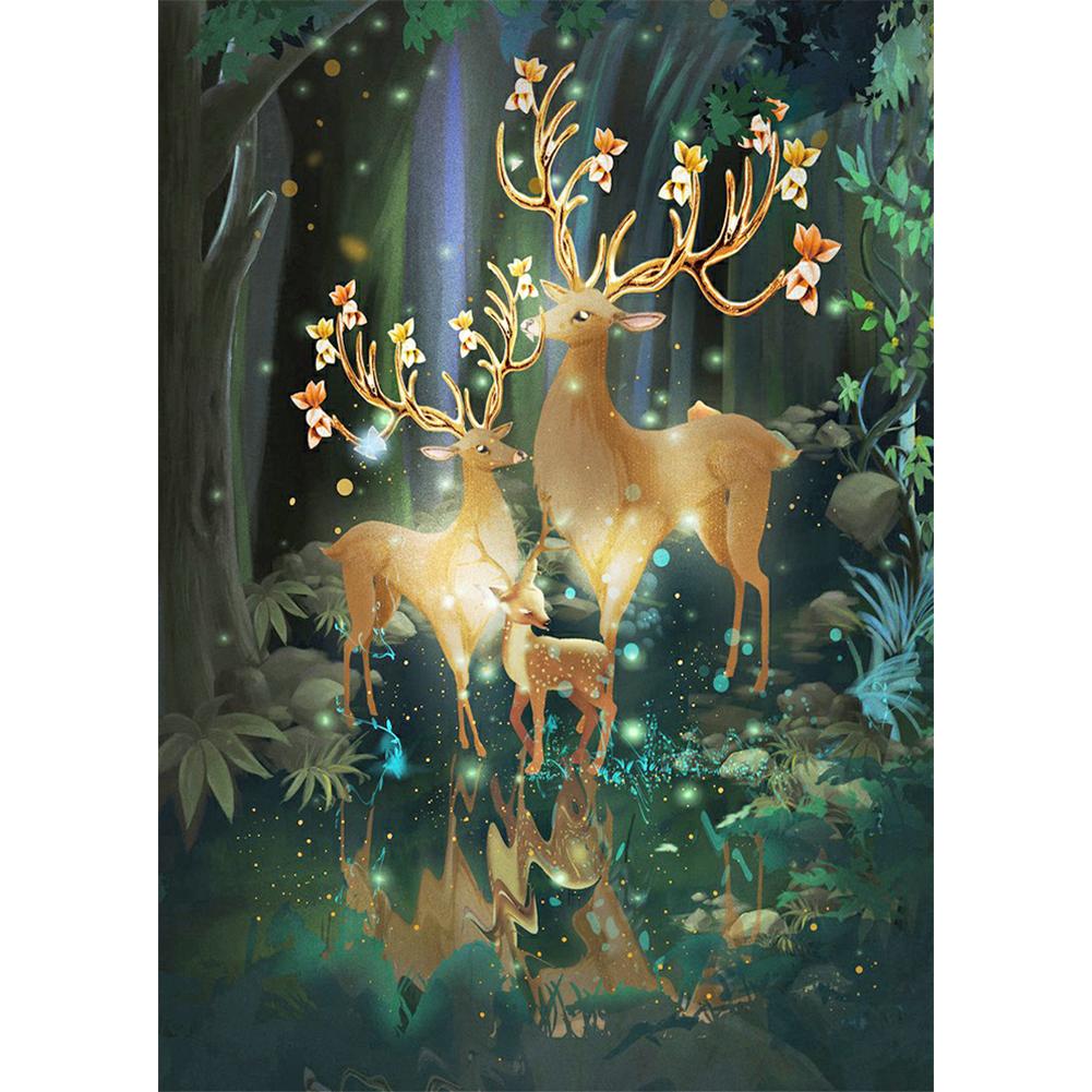 

Deers - Round Drill Diamond Painting - 30*40CM, 501 Original