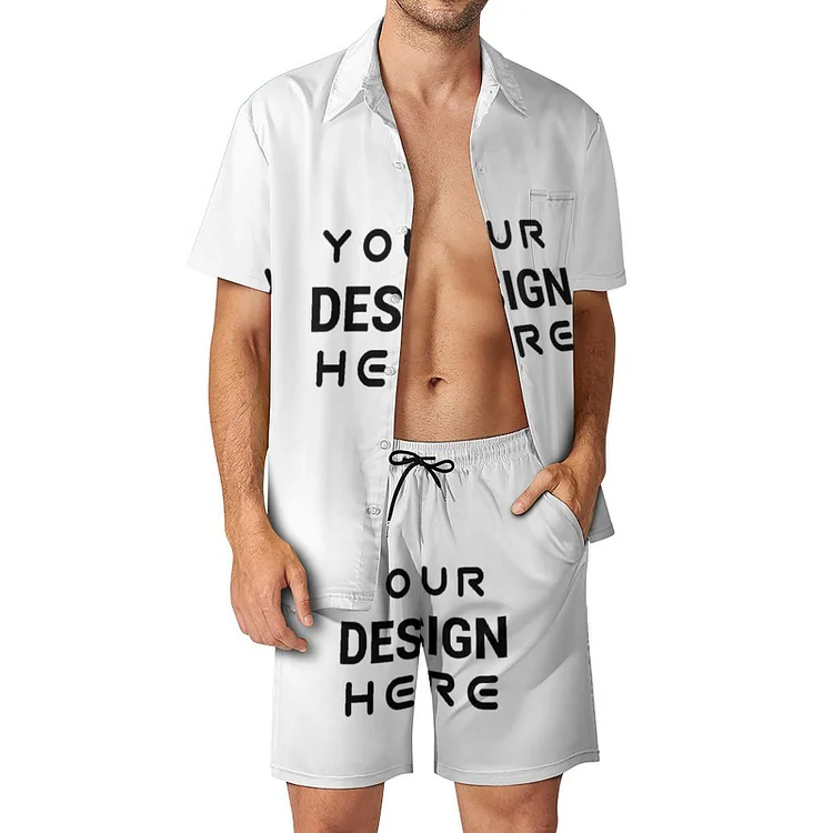 Personalized Design Men's Men's Beach Suit Full Print