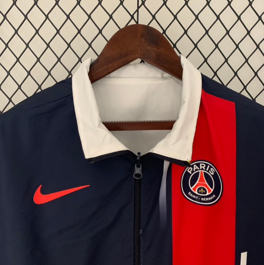 23/24 PSG Paris Saint Germain Double -sided windbreaker Football Shirt Thai Quality Set