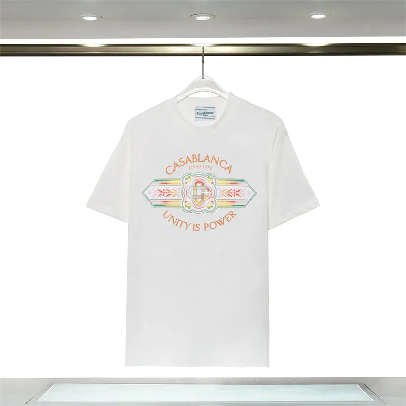 Casablanca 2023 new fashion T-shirt short sleeves