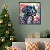 Diamond Painting-DIY Full Round Drill Dog