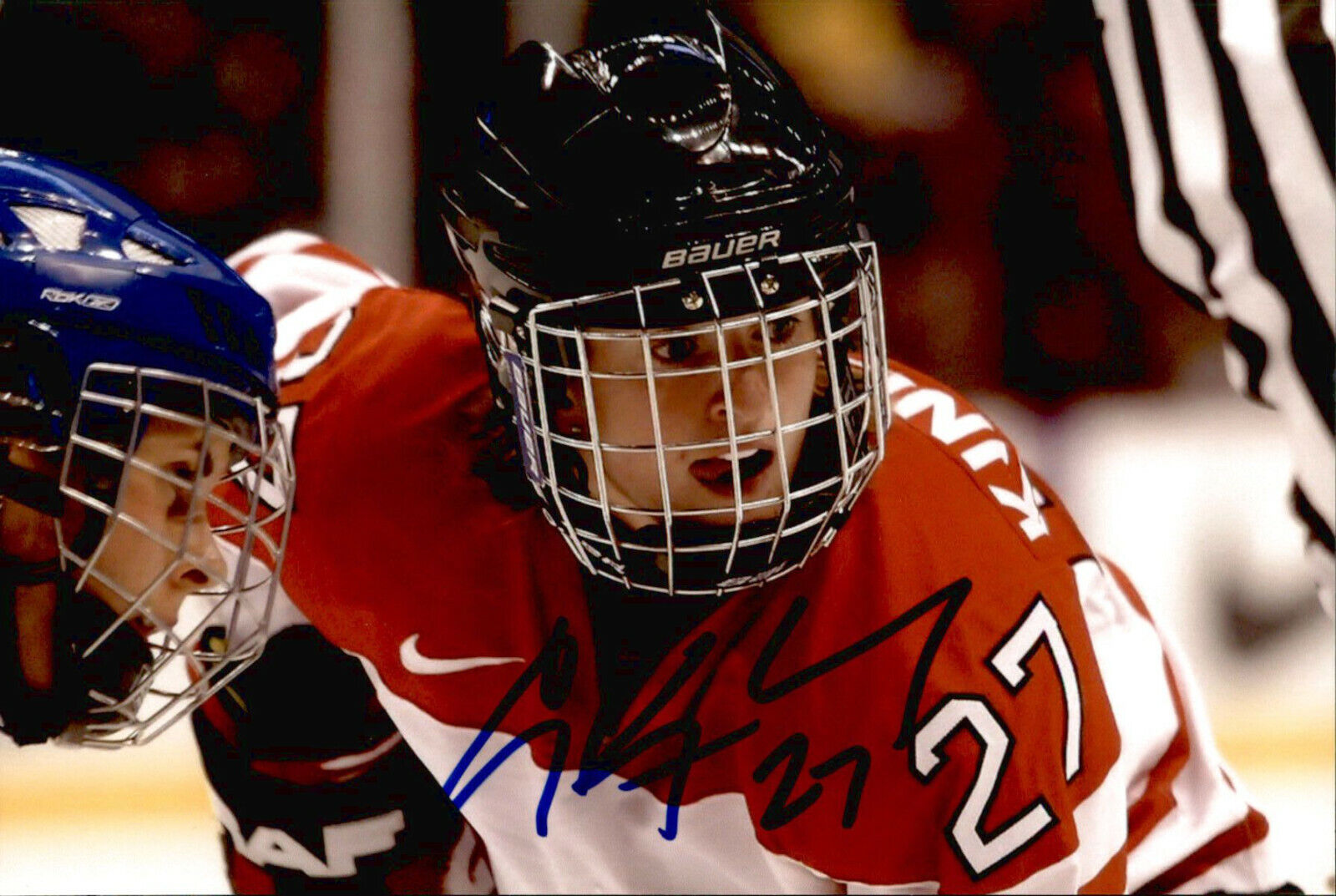 Gina Kingsbury SIGNED 4x6 Photo Poster painting WOMEN'S HOCKEY / TEAM CANADA #3