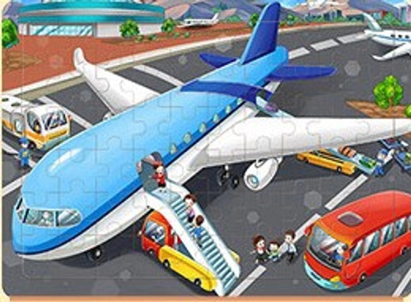 Puzzles Toddler(3-6years) Cartoon Wood Toys