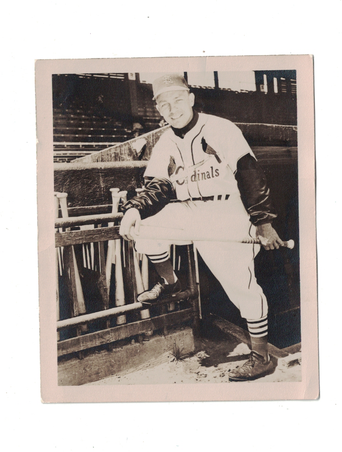 Eddie Stanky St. Louis Cardinals Vintage 4 x 5 Baseball Photo Poster painting RH2