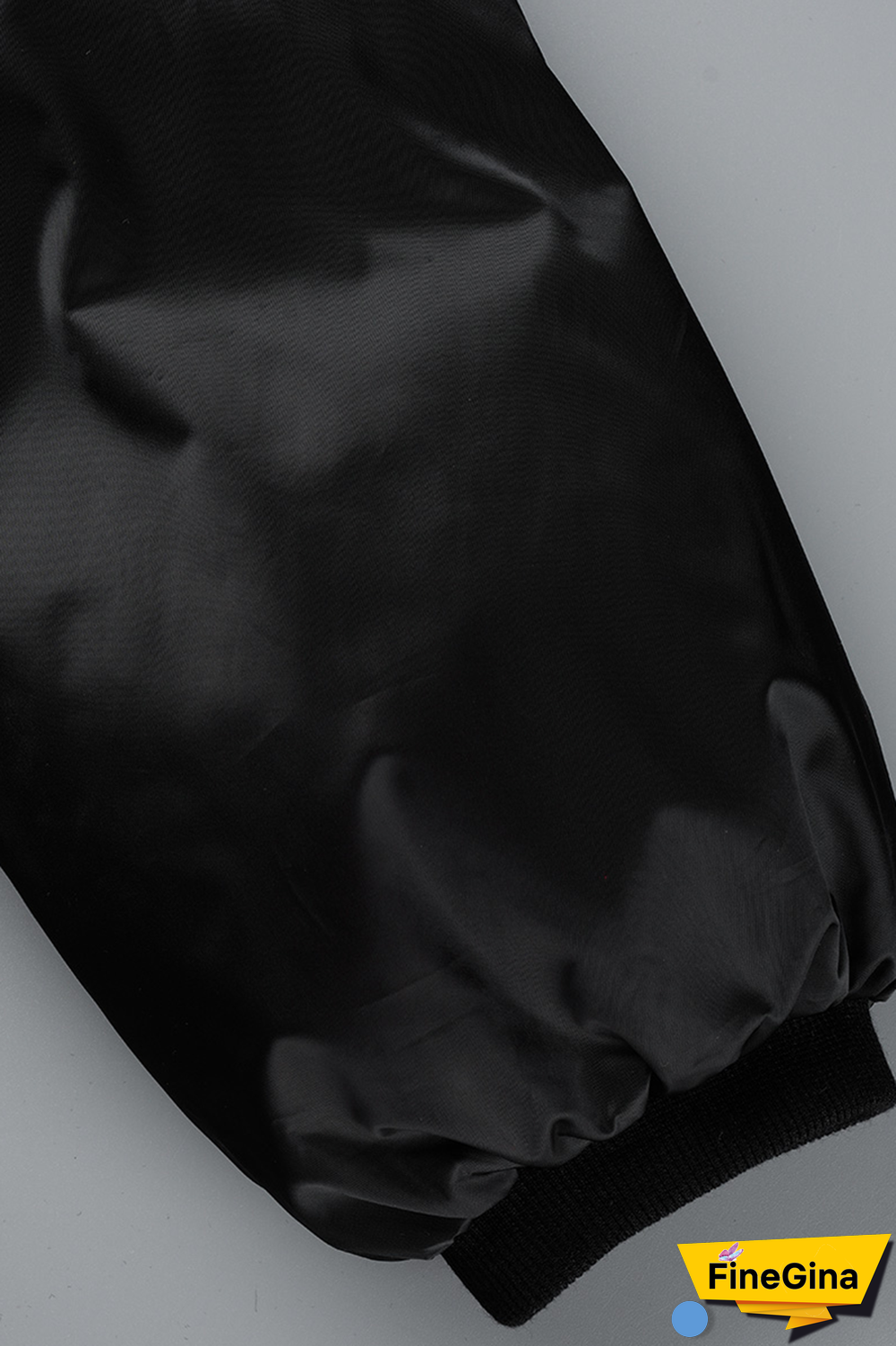 Black Street Solid Patchwork Mandarin Collar Outerwear