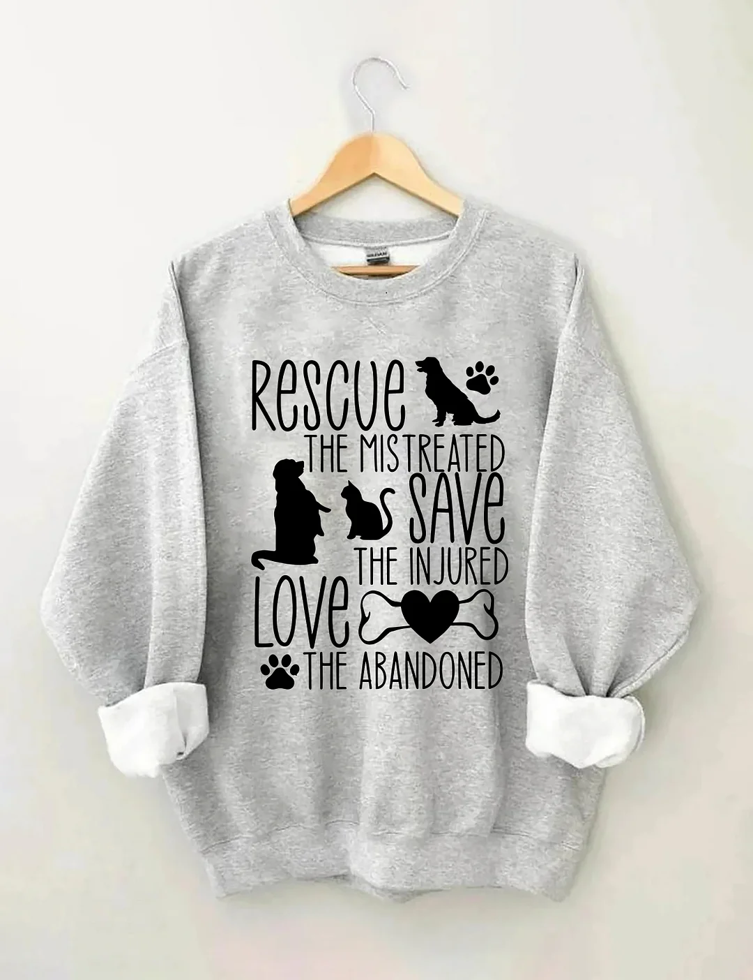 Save Animals Sweatshirt