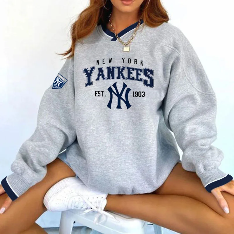 Vintage NEW YORK YANKEES Sweetshirt Baseball Sweater Baseball -  Norway