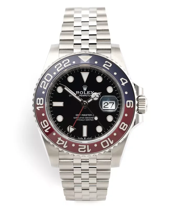 ROLEX 126710BLRO GMT-MASTER II "PEPSI"【Free Shipping】