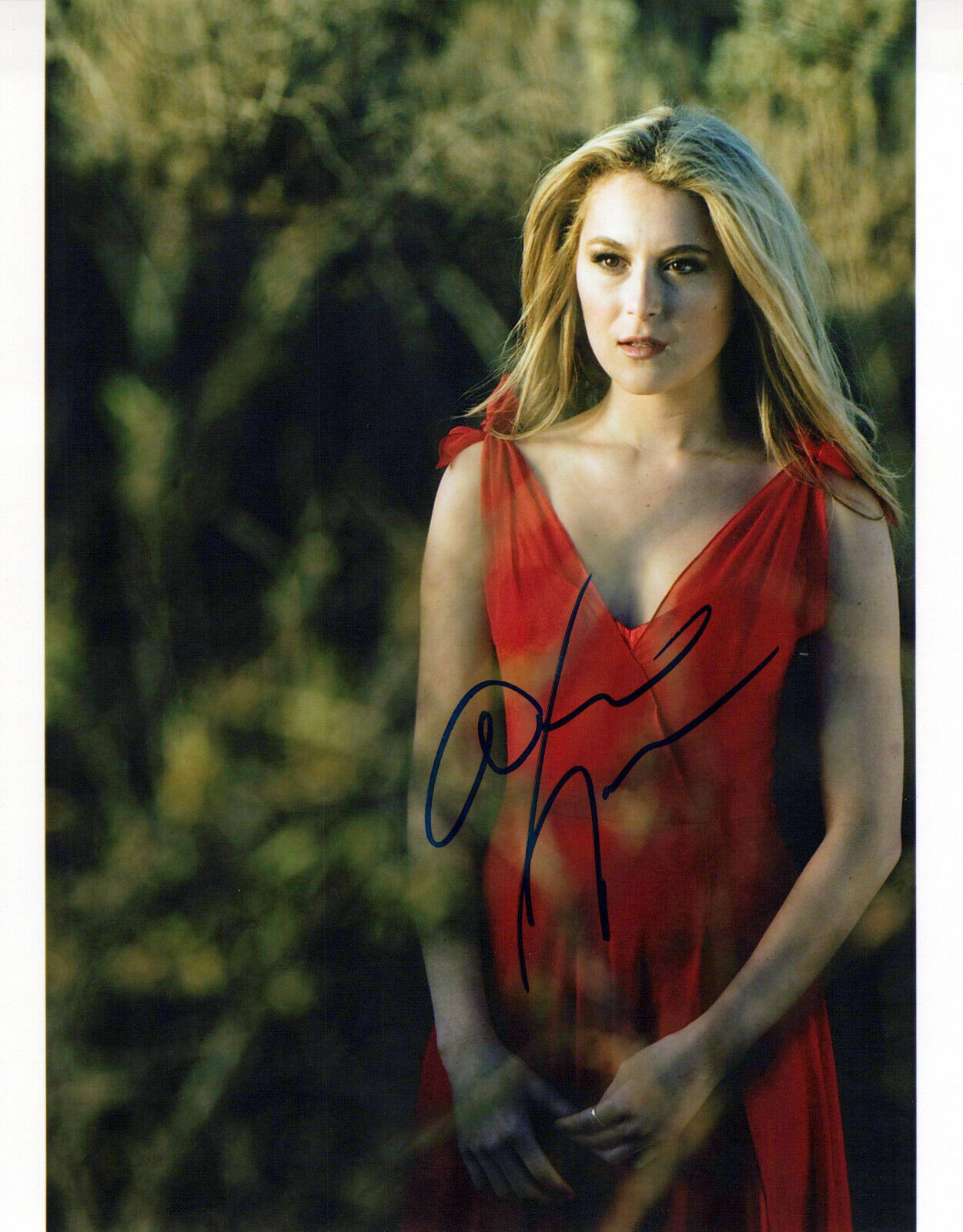 Alexa Vega glamour shot autographed Photo Poster painting signed 8x10 #21