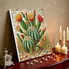 Framed Diamond Painting - Special Shaped - Cactus(25x25cm)