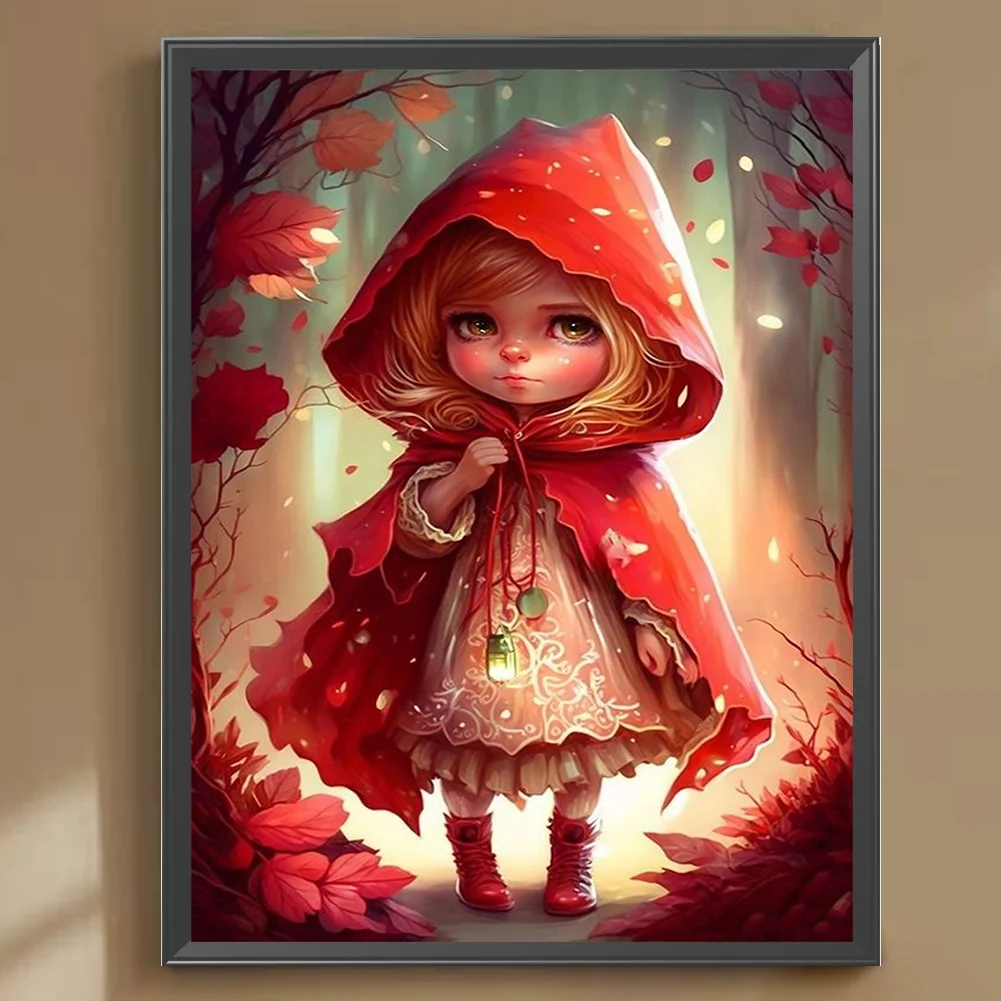 Diamond Painting - Full Round Drill - Elf Girl(30*40cm)