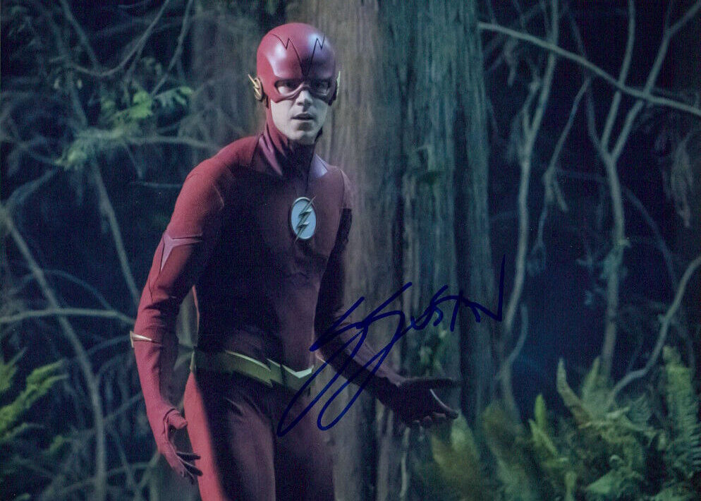 Grant Gustin (The Flash) signed authentic 8x10 Photo Poster painting COA