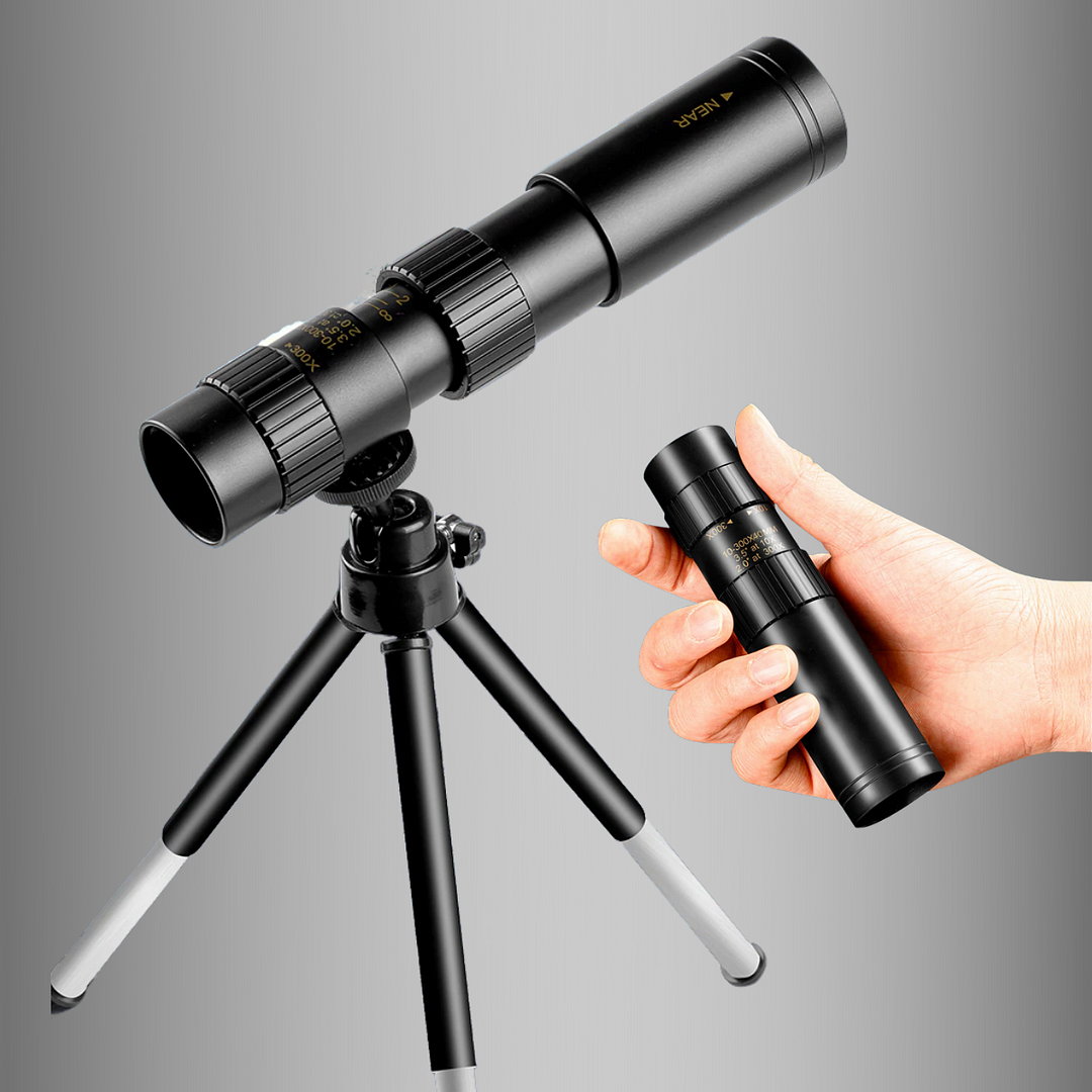 4K 10-300X40 Powerful Monocular Telescope - vzzhome