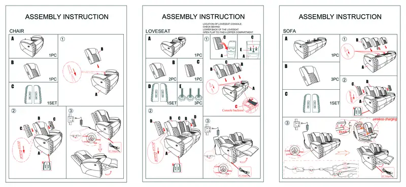 Ainehome Sofa Features