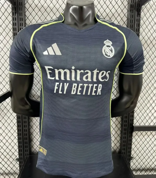 25-26 Season Real Madrid Away Jersey - Player Edition